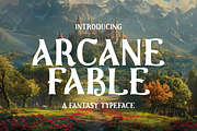 Arcane Fable - Fantasy Inspired Type, a Serif Font by HipFonts (Thumbnail 1 of 10)