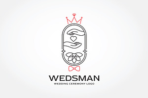 Wedsman - Wedding Ceremony Logo