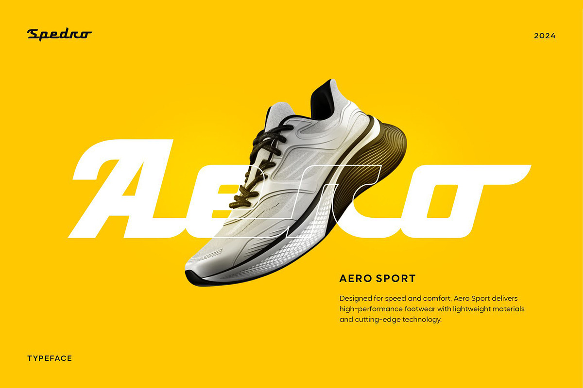 Spedro | Sporty Script Font, a Script Font by Digitype Studio (Photo 6 of 11)