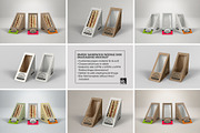 VOL.2 Food Box Packaging Mockups, a Packaging Mockup by INCDesign (Thumbnail 6 of 21)