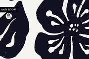 Organic Ink Abstract Floral Pattern, a Pattern Graphic by Rose Design (Thumbnail 10 of 10)