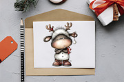 Christmas Sheep Clipart, an Illustration by RobertsArt (Thumbnail 4 of 7)
