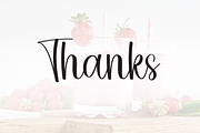Smoothie | Script Font, a Handwritten Font by Scratchones (Thumbnail 8 of 8)