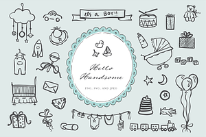 Hello Handsome! Clipart