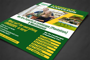 Garden Landscaping Flyer Templates, a Flyer Template by AfzaalGraphics (Thumbnail 2 of 5)