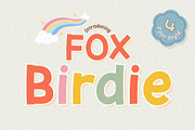 Fox Birdie: 4 Font Style, a Handwritten Font by Fox7 By Rattana (Thumbnail 1 of 13)