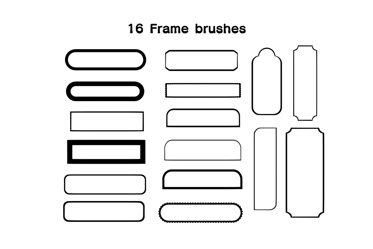 146 Manga Ink Procreate brushes, a Brush Add-On by ProcreateiBox (Photo 9 of 13)