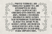 Gothic Pearl Typeface, a Blackletter Font by softulka (Thumbnail 3 of 7)