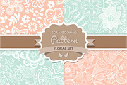 Floral Patterns Set, a Pattern Graphic by Markovka (Thumbnail 1 of 5)