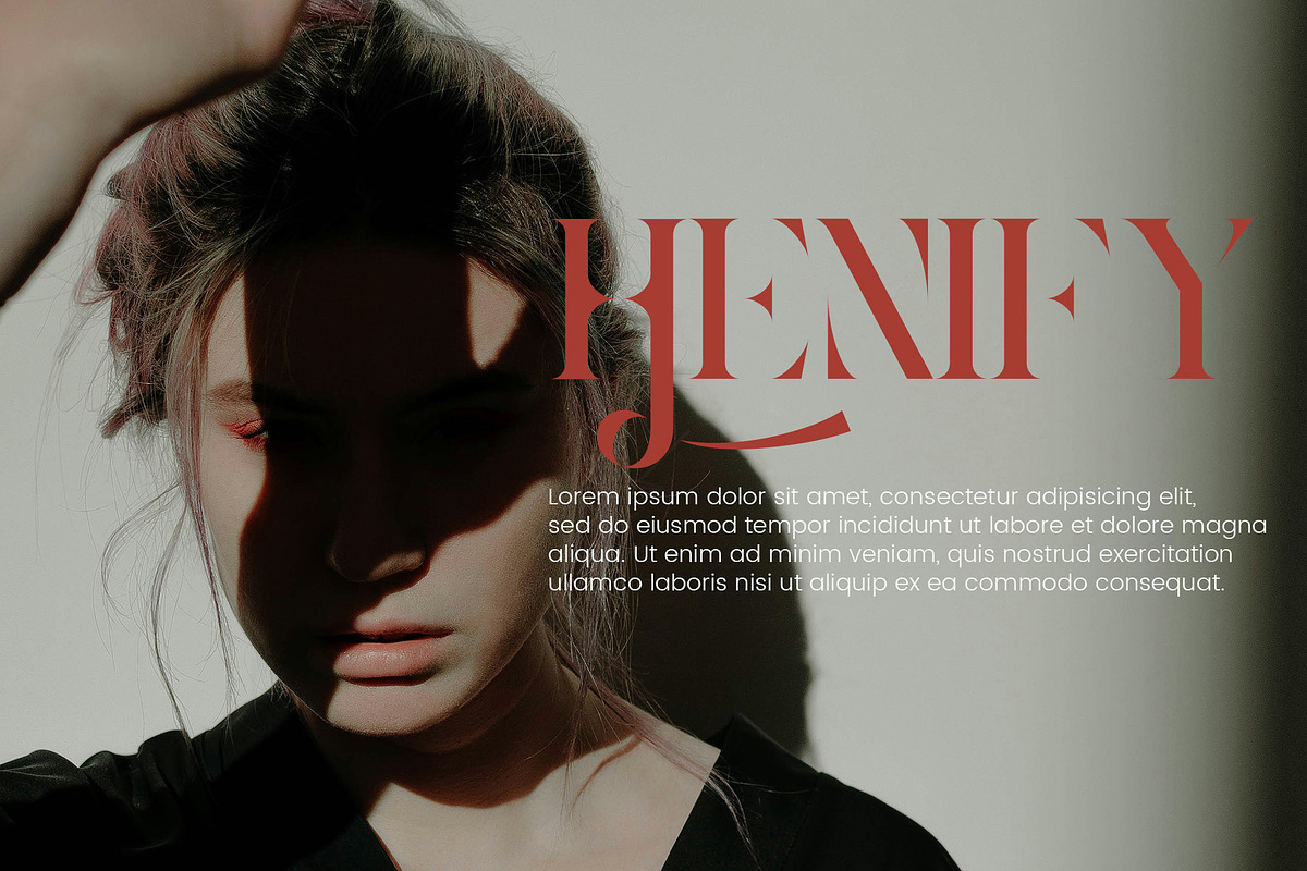Yosshi - Stencil Serif Font, a Serif Font by AnnofaType (Photo 3 of 10)