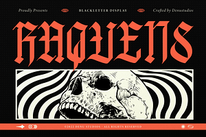 Raquens | Blackletter Display
