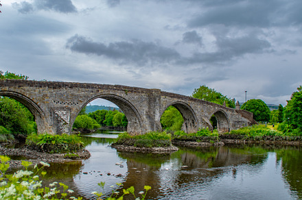 Old Bridge in Stirling, Scotland.