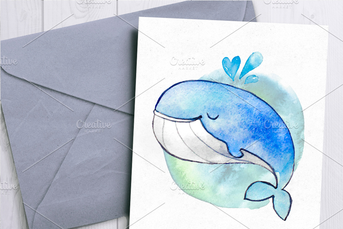 Arctic Ocean Watercolor Set, an Illustration by Anna Faun (Photo 5 of 6)
