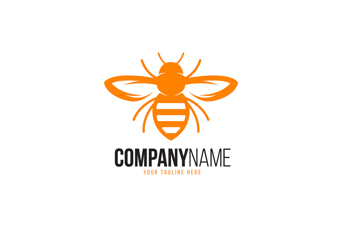Bee Logo, a Branding & Logo Template by Xoovion
