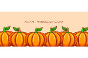 Happy Thanksgiving Day Set, a Seasonal Illustration by Finevector (Thumbnail 3 of 5)