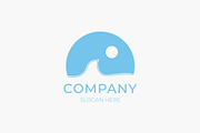 Surf wave beach logo design, a Branding & Logo Template by Medianeka (Thumbnail 2 of 3)