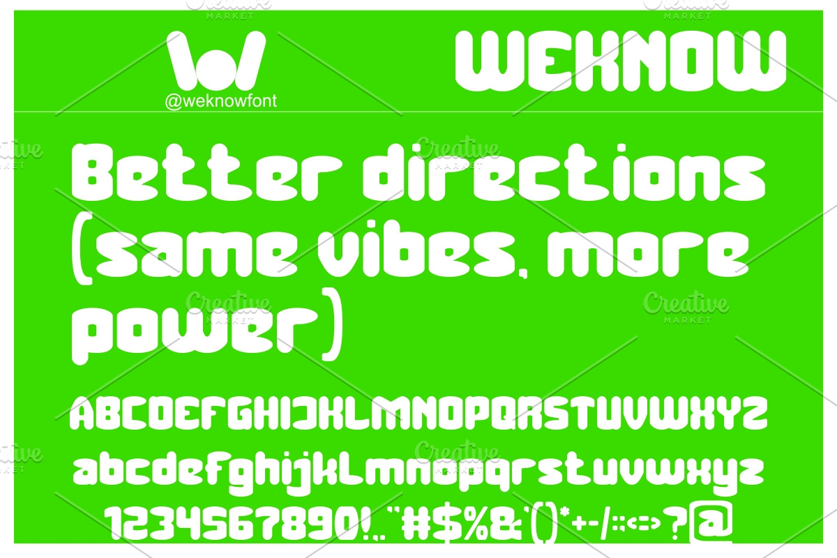 Music Thing, a Font by weknow (Photo 2 of 8)