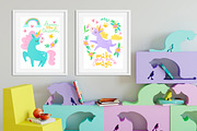 Magic Unicorn Collection, a Decorative Illustration by Giraffarte (Thumbnail 3 of 7)