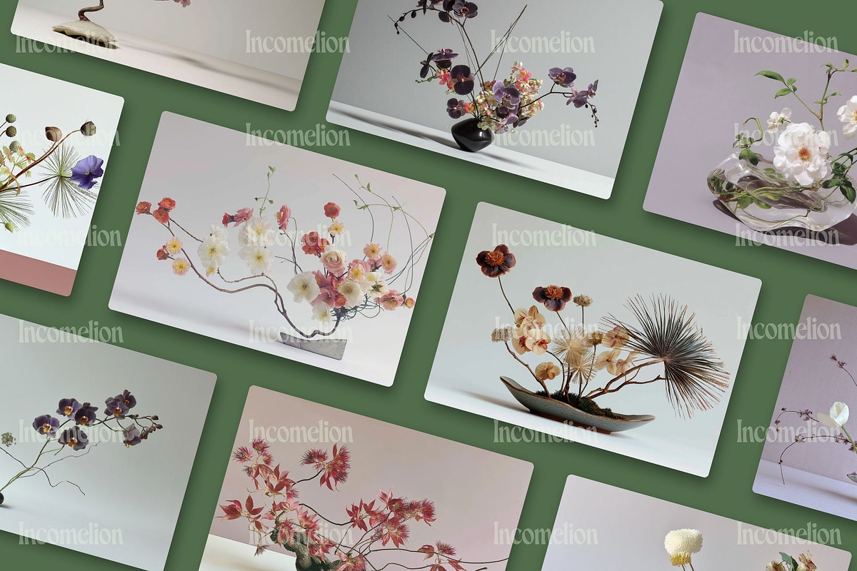 45 Japanese Ikebana Flowers Photos, a Nature Photo by Incomelion (Photo 6 of 13)