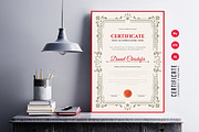 572. Modern Certificate Template, a Stationery Template by CreativeRezwan (Thumbnail 3 of 3)