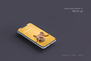 Smart Phone Mockups, an iPhone Mockup by pmvch (Thumbnail 4 of 11)
