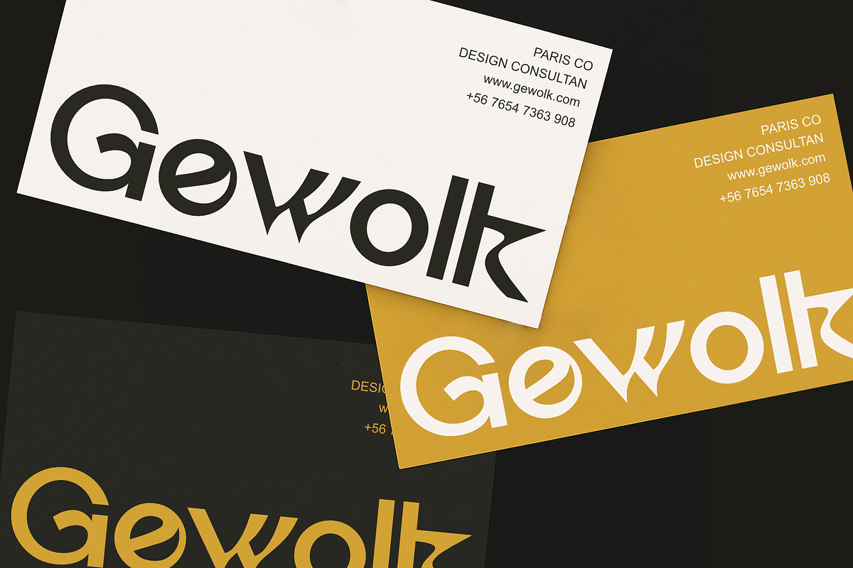 Kanbe - Stylish Sans Serif Font, a Font by Sealoung (Photo 8 of 10)