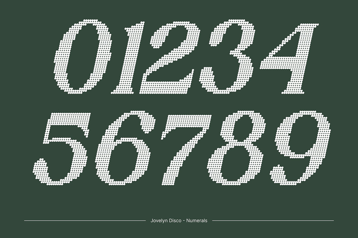 Jovelyn Disco, a Sans Serif Font by Craft Supply Co. (Photo 6 of 8)
