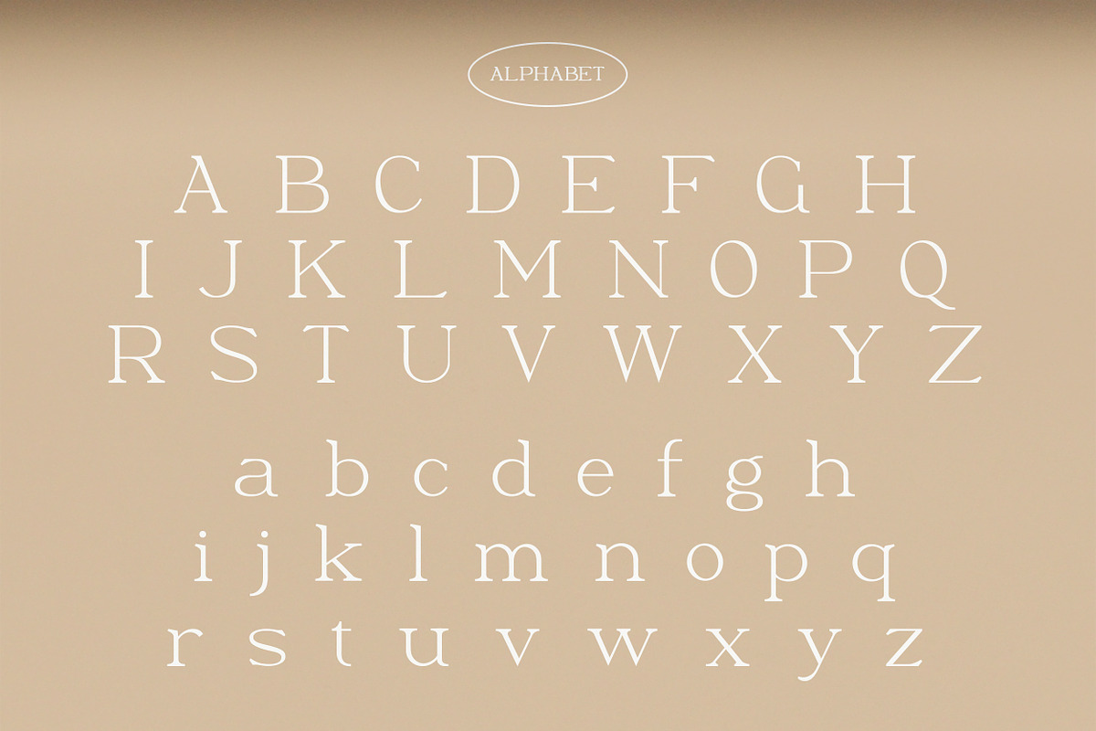 Moeda Luxury Serif Font, a Serif Font by Creavora (Photo 3 of 15)