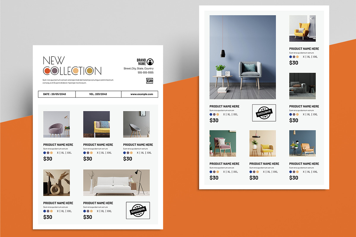 Product Arrival Catalog, a Stationery Template by ContestDesign (Photo 3 of 3)