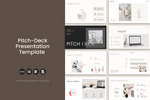 Minimal Pitch Deck Presentation, a Presentation Template by Studio Industry