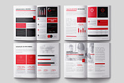 Annual Report Template, a Brochure Template by Designsoul14 (Thumbnail 9 of 15)