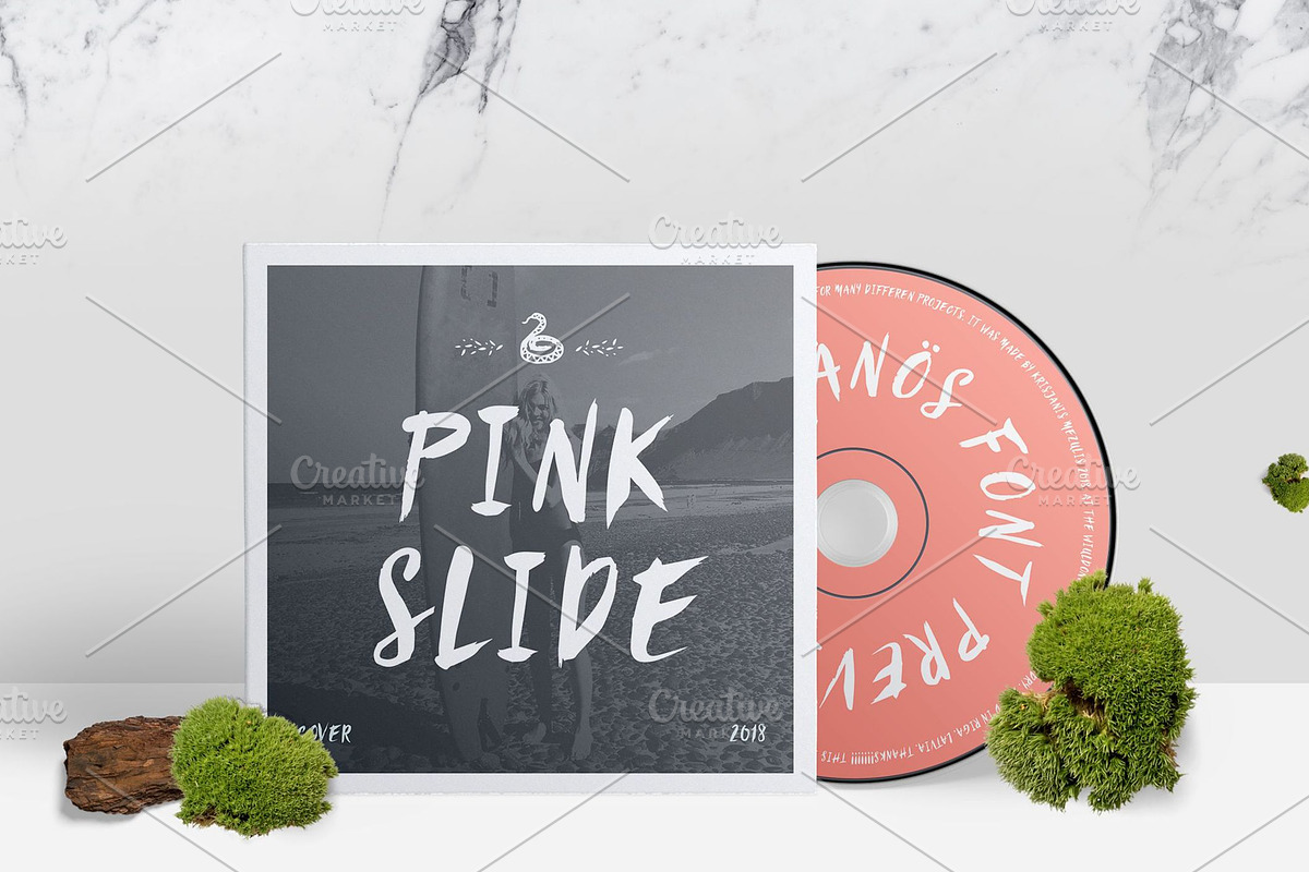 Sanös Brush Script Font preview 4