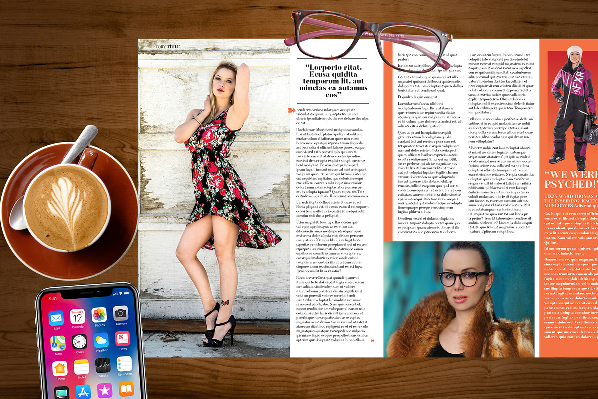 Magazine Template, a Magazine Template by Red Cactus Creative (Photo 10 of 20)