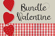 Bundle Valentine, a Script Font by Gia Letter (Thumbnail 1 of 6)