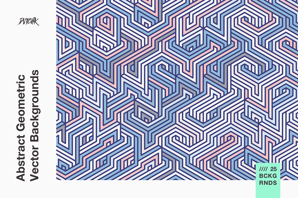 Abstract Geometric Vector Background, a Background Graphic by dvtchk (Photo 9 of 16)
