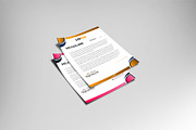 Modern Letterhead Template, a Stationery Template by Vectsaifur807 (Thumbnail 2 of 3)