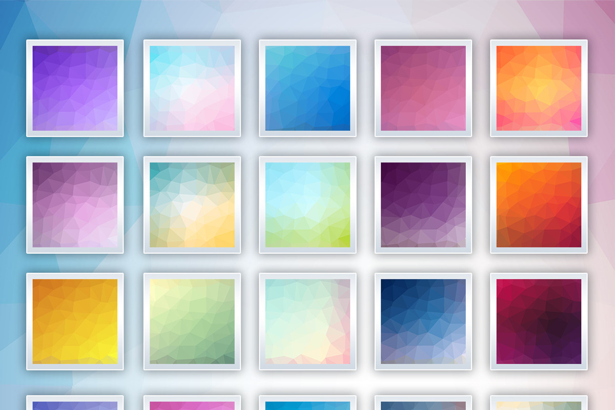 150 Polygon Backgrounds, a Texture Graphic by VitalexStudio (Photo 5 of 8)