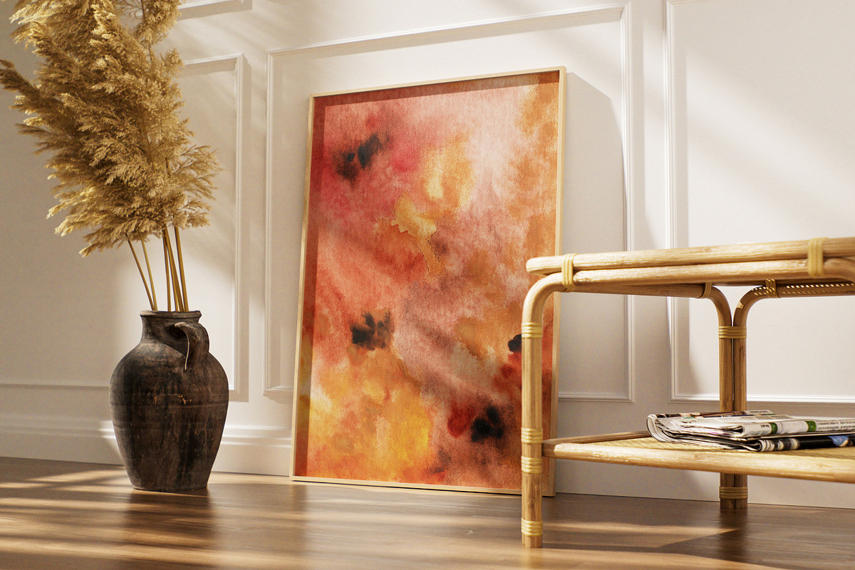 Hand-Painted Watercolor Backgrounds, a Background Graphic by CapriceMeDesigns (Photo 7 of 18)