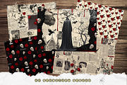 Dracula's Haunted Pages junk journal, a Decorative Illustration by meribela (Thumbnail 4 of 6)