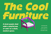 CS Regime Pixel, a Sans Serif Font by Craft Supply Co. (Thumbnail 4 of 8)