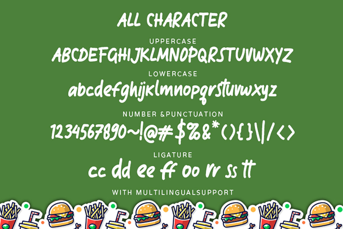 Klefont Mooncrat - Tasty Font, a Font by Pollux of Geminorum (Photo 4 of 6)