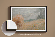 Black frame mockup close up, an Advertising Mockup by Artjafara (Thumbnail 3 of 4)
