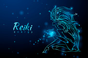 Reiki healing signs, self-healing, an Illustration by Grigaola.Art (Thumbnail 3 of 15)