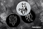 Dark Christmas - PNG and postcards, an Illustration by timianwolf (Thumbnail 11 of 12)