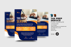 Tax & Consulting Flyer Template