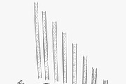 Mini Triangular Trusses- 14 PCS, an Architecture 3D Model by akerStudio (Thumbnail 3 of 35)