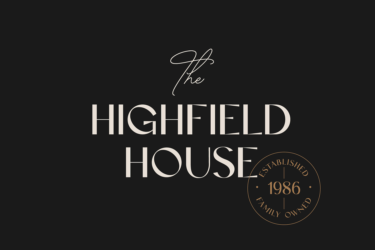 Acreage - A Modern Typeface, a Sans Serif Font by Hustle Supply Co. (Photo 10 of 10)