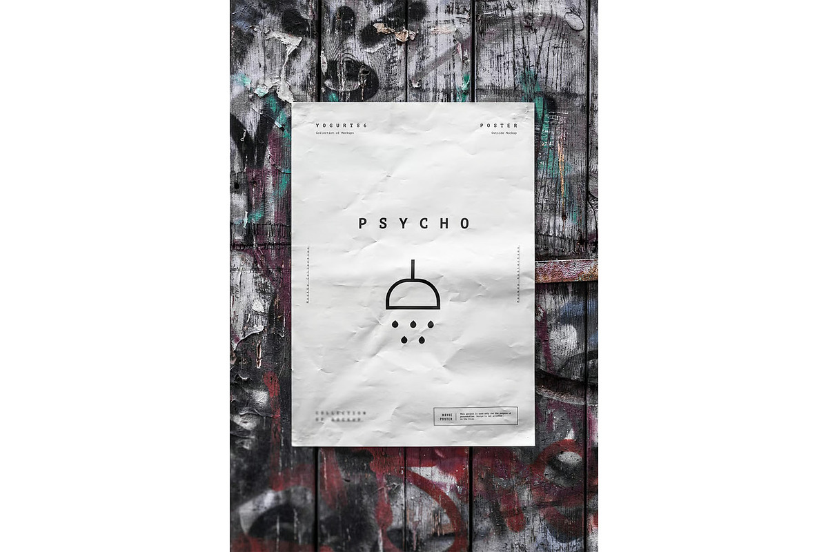 Urban Poster Mock-up, an Advertising Mockup by zippypixelstudio (Photo 8 of 13)