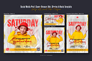 Birthday Social Media Post Bundle, a Social Media Template by Creative_View (Thumbnail 2 of 8)