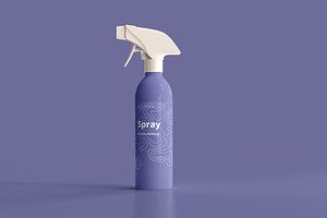 Spray Bottle Mockups